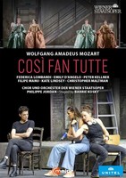 Music Dvd - Wolfgang Amadeus Mozart - Cosi Fan Tutte - C Major -D- Neu