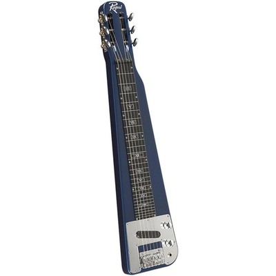 Rogue RLS1 Lap Steel Guitar with Stand and Gig Bag Metallic Blue