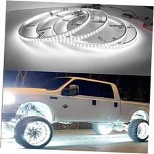 15.5in Pure White Wheel Ring Lights,576Leds Double Row Super pure white-15in