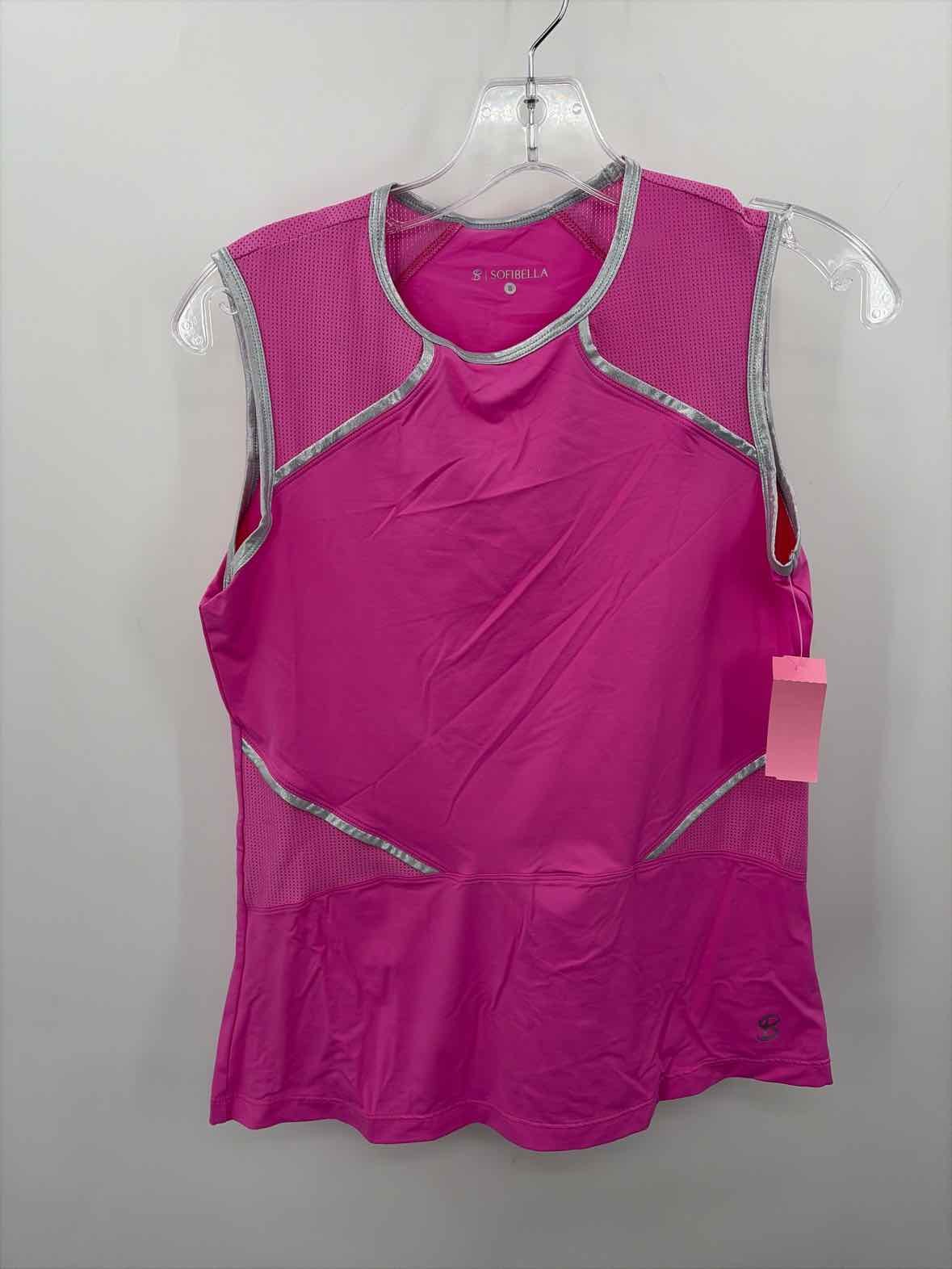 Pre-Owned Sofibella Pink Size Small Athletic Tank - image 1