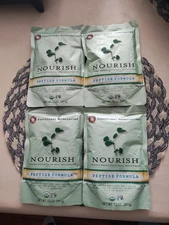 4 Pouches Nourish Peptide Tube Feeding Functional Formula 12oz Each Exp 5/15/26