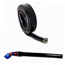 2" 51mm ID Heat Shielded Fire Thermo Armor Fire Sleeve Silicone Coated