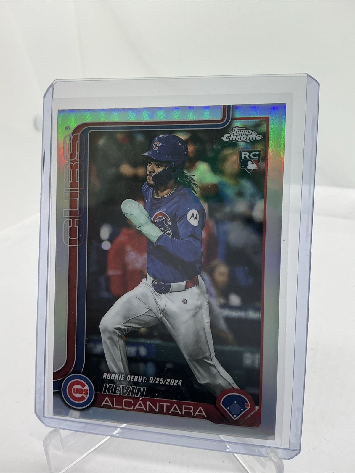 2025 Topps Chrome Update Kevin Alcantara (RC) Debut Refractor #USC25 Cubs