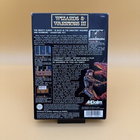 Jeu Nintendo NES - WIZARDS & WARRIORS III 3 - FRA - complet