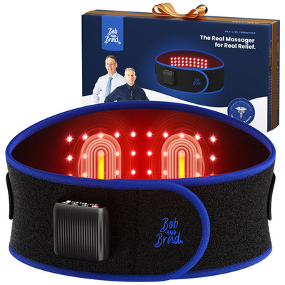 Bob And Brad Thermored Heating Pad Belt Massager For Lower Back Support Fsa