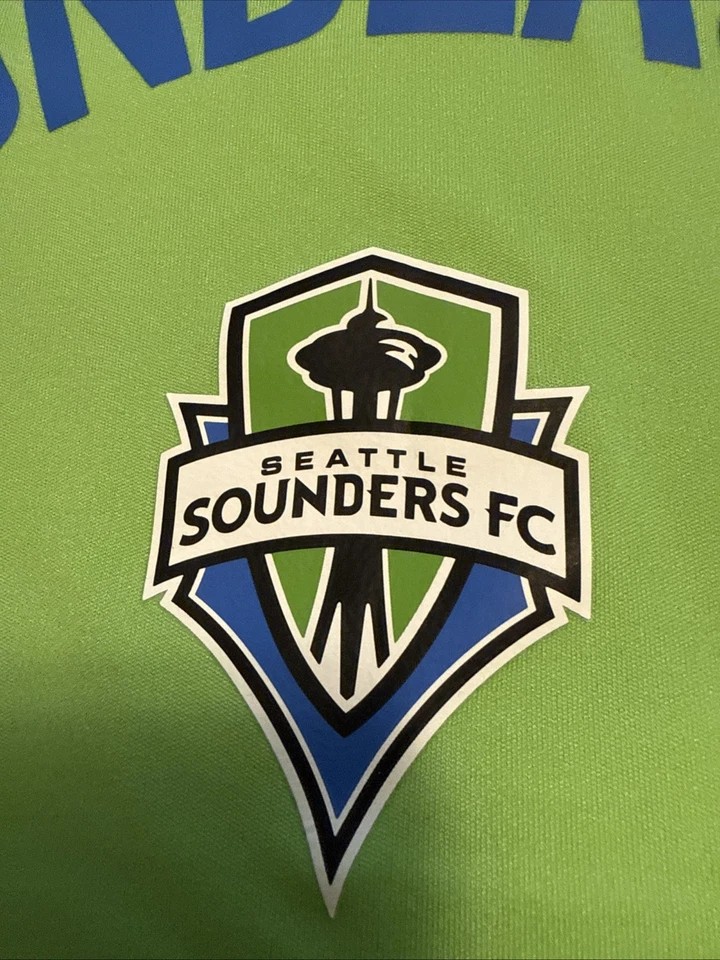 Seattle Sounders FC MLS Soccer Pullover Hoodie Lightweight Men’s L NWOT - Image 2 of 4