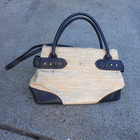 Vintage Etienne Aigner Straw Woven Raffia Leather Handbag Crossbody Purse