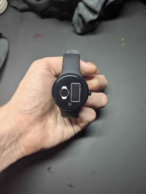Google Pixel Watch 3, 41mm, Wi-Fi, Matte Black with Obsidian Active Band