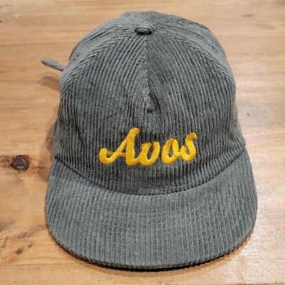 AVOS Corduroy Hat Cap Green Weld MFG One Size Adjustable