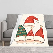 Durable Soft and Warm Flannel Blanket - Cozy Floral Pattern Design for Sofa