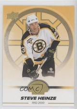 2023 Upper Deck Boston Bruins Centennial Box Set Gold Spectrum Steve Heinze 0q3