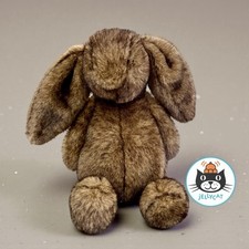 Jellycat HOPPLESTON Luxe Brown Bunny - SOLD OUT Brand New With Tags