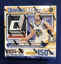 Panini Donruss  NBA Basketball Mega Box Brand 150 Cards 2024 - 2025 NEW SEALED 