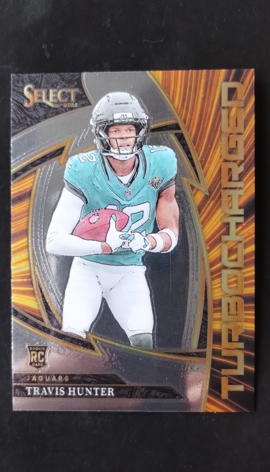 2025 Panini Select - Turbocharged Travis Hunter #11 (RC)