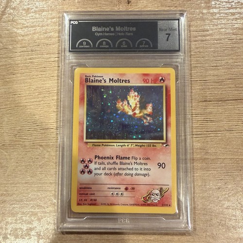 Blaine's Moltres (Unlimited) graded PSA 7 for sale on eBay