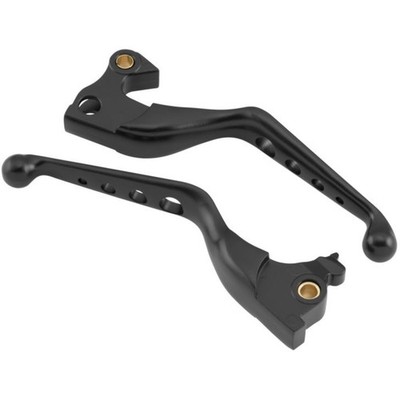 Bikers Choice Black 4 Hole Series Brake and Clutch Lever Set - 053549