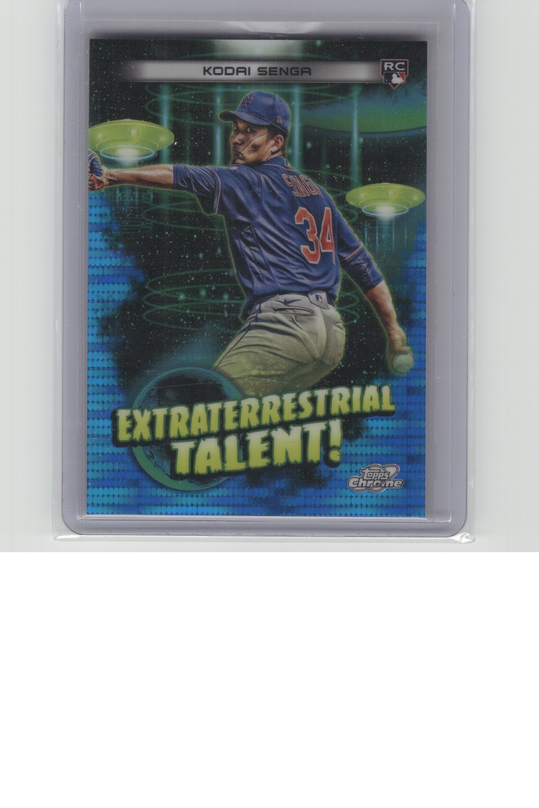 2023 Topps Chrome Cosmic #ET-15 Kodai Senga Extraterrestrial Blue /99 B9R4C103