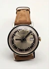Vintage 1974 Timex Mercury Calendar ~ Roulette Wheel Manual Wind Watch~ Running