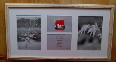 Bilderrahmen ''Galerie effect'' Rahmengröße 25 x 50 unter Glas, 