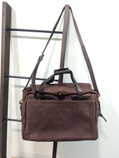 Filson Large Rugged Twill Briefcase Style 257 Brown Made in USA