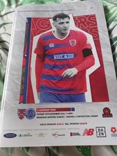 Dagenham Football Programme V Aldershot 2024/25