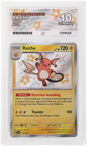 Raichu graded ACE 10 for sale on eBay