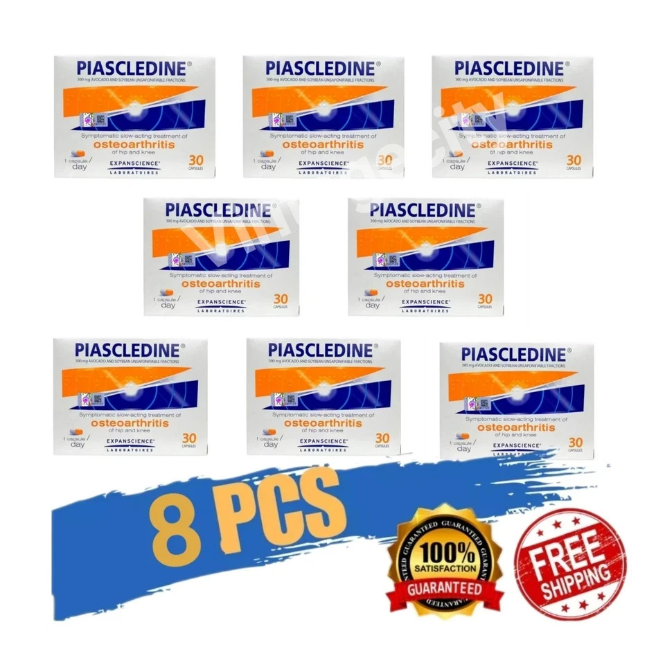 Piascledine 300mg 30 Capsules Anti-rheumatic Joint-Pains Joint Pains (8 pcs)