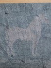 SLATE TILE LASER ENGRAVED HORSE ADVERTISING — photo 3