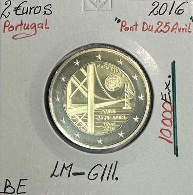 Portugal - 2 Euro 2016 - Pont du 25 Avril // Qualité : BE - Photo 1/2