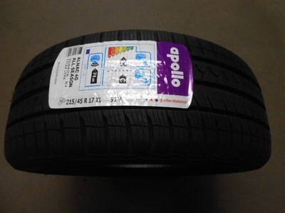 1x Allwetterreifen 215/45 R17 91V Apollo Alnac 4G All Season (D1644)