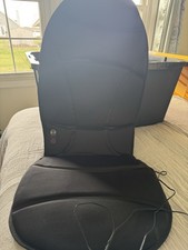 ELECTRIC MASSAGE SEAT CUSHION WITH HEAT   FULL BACK VIBRATION PAD