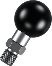 1'' Ball Adapter with M10 X 1.25 Threaded Post Compatible with RAM Mounts B Siz