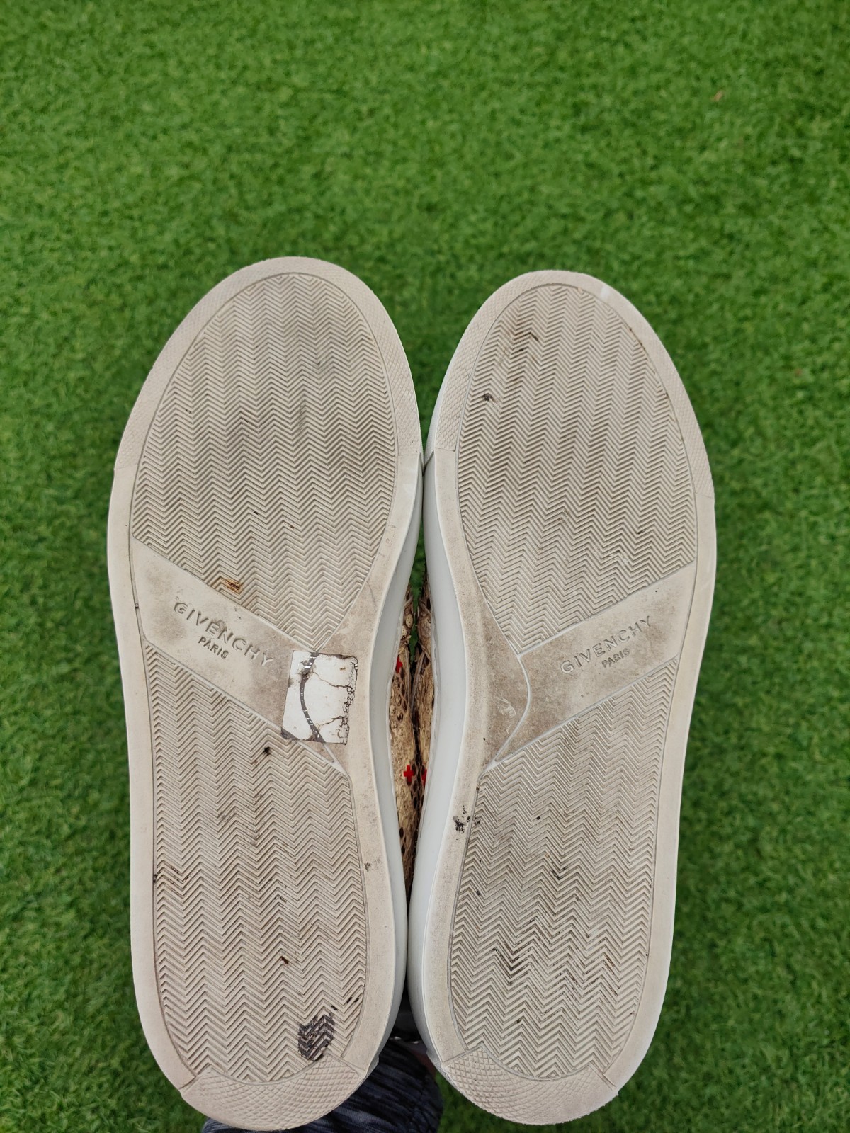 Givenchy python leather skate slip on sneaker, si… - image 7