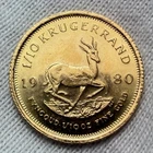 Photo of a 1980 Gold Krugerrand 1/10 oz from an eBay listing that sold on May 31, 2026