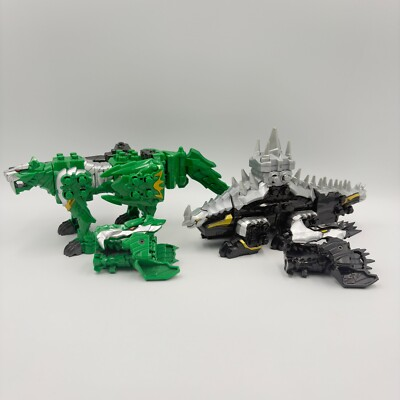 #ad Power Rangers Ryusoulger Dino Fury DX Taiga Lance amp; MilNeedle Zord Bandai Set $50.00