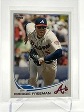 2013 Topps Freddie Freeman Baseball Card #105 Mint FREE SHIPPING
