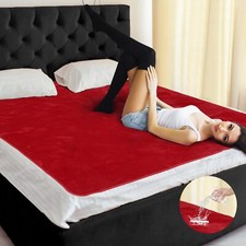 Love Red Waterproof Bed Blanket Twin Size 80'' x 60'' Double Side Reversible ...