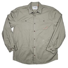 RARE Howler Brothers La Fortuna Embroidered Button Up Shirt Size XL Retired