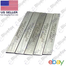 5x Cut Off Blade (3/32" x 1/2" x 4") M2 Grade HSS Hardened & Ground Parting Tool