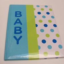 NEW Amy Coe Baby Boy BLUE Memory Scrap Book Album by C.R. Gibson