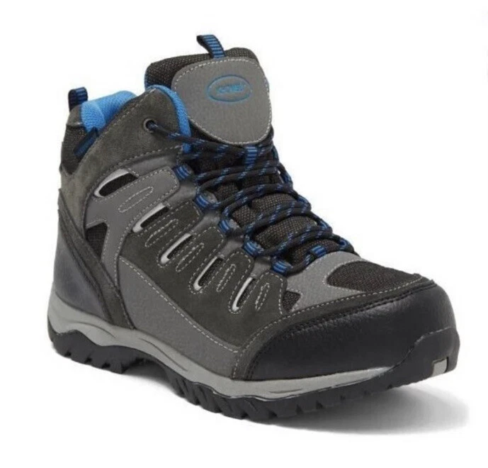 KHOMBU JEFF ALL SEASONS Men's Gray Blue Waterproof Boots~ Size 8