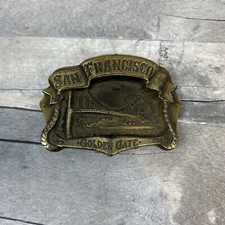 1980 Made in USA (San Francisco Golden Gate Belt Buckle) Numbered #140