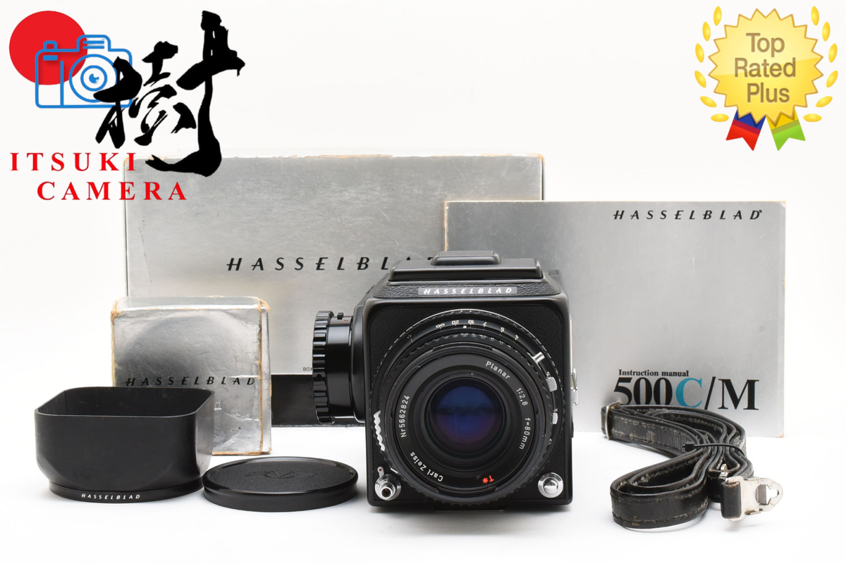 ★美品★ Hasselblad 500C＋Planar 1:2.8 80mm 🎦Rare Black【N MINT in BOX】Hasselblad 500C/M Planar C T