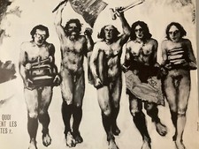 Large Magazine Poster Nebuchadnezzar 1970 N26 Printing Multi Rare Art Antique