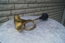 Sehr gepflegte alte orig. Oldtimer Auto Motorrad Hupe Horn Ballhupe Signalhorn