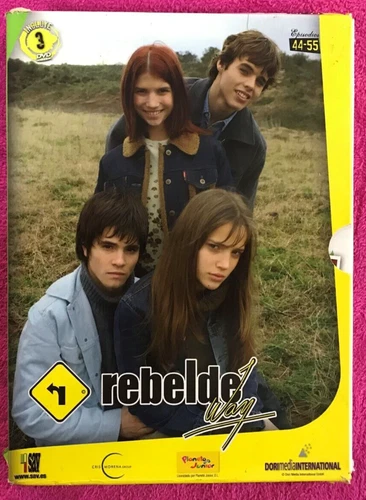 REBELDE WAY INCLUYE 3 DVD EPISODIOS 44 A 55 + POSTER + FOTOS PLANETA JUNIOR