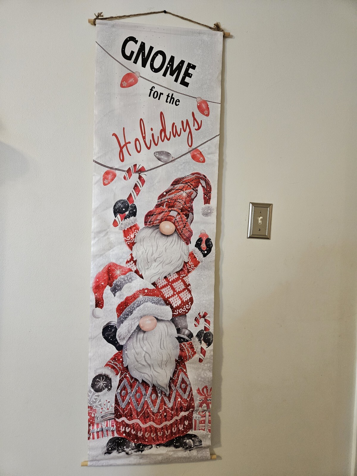Gnome For The Holidays  Hallmark Banner