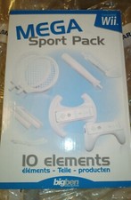 Nintendo Wii - BigBen Mega Sports Pack  Für 6 Verschiedene Spielarten Weiß. 