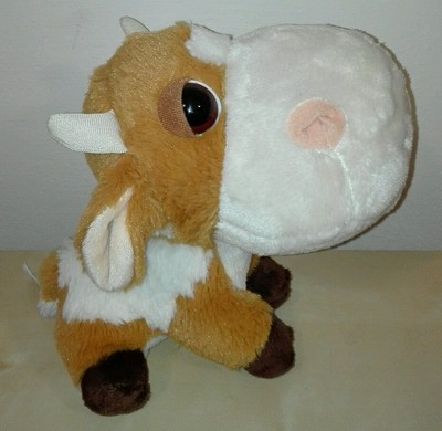 Plüsch Kuh Big Headz Freunde Der Bauernhof Schneemann Caw Plush Weich Toys Neu!