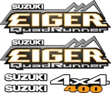 Suzuki Eiger 400 4x4 Oem Atv Camo Tank Decal Sticker Emblem King Quad Quadrunner Suzuki Eiger 400 4x4 Oem Atv Camo Tank Decal Sticker Emblem King Quad Quadrunner